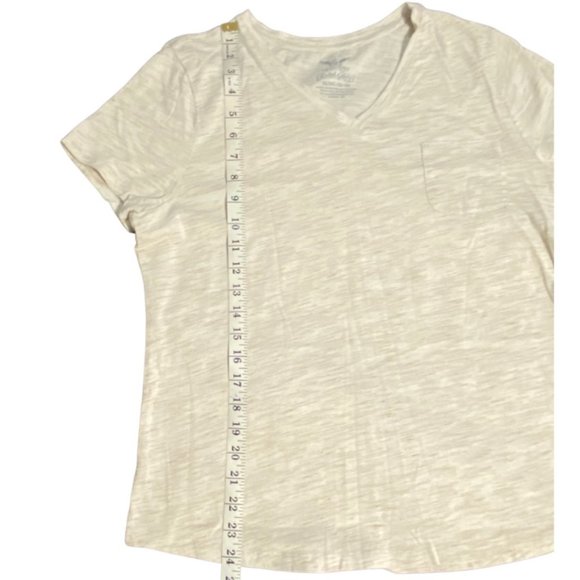 Faded Glory Women's Cream Colored Blouse Size Extra Large - Picture 5 of 8